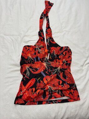 Romualda "Gaby Tiger Orchid" Top